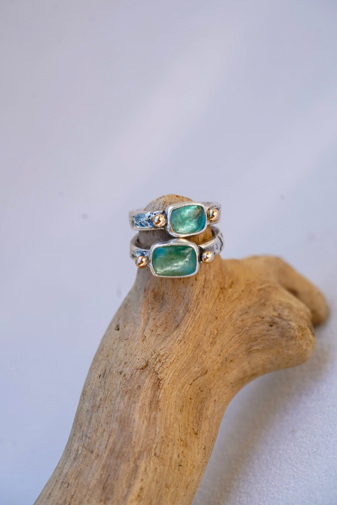 Kyanite Relic Ring - Size 6.5