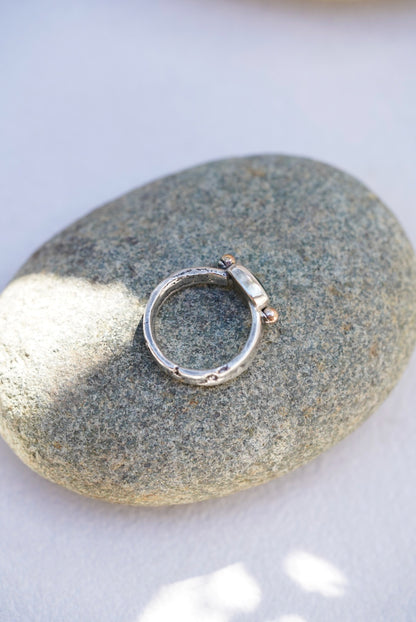 Kyanite Relic Ring - Size 6.5
