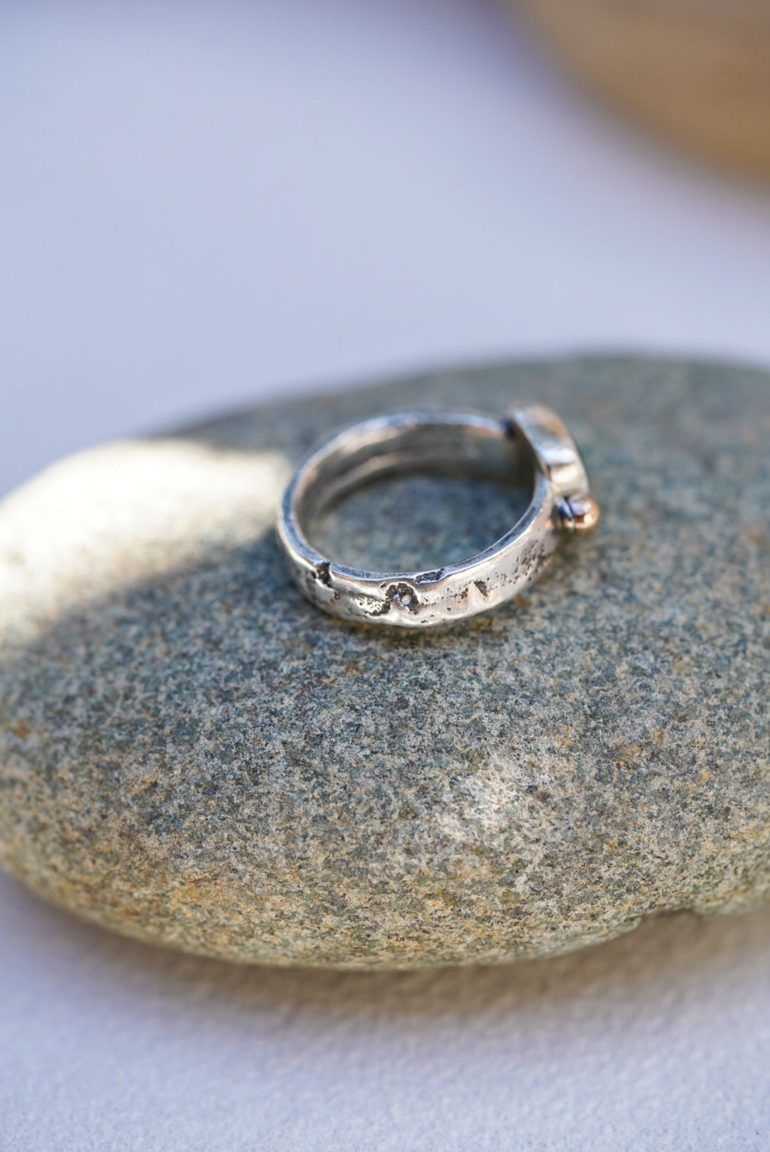 Kyanite Relic Ring - Size 6.5