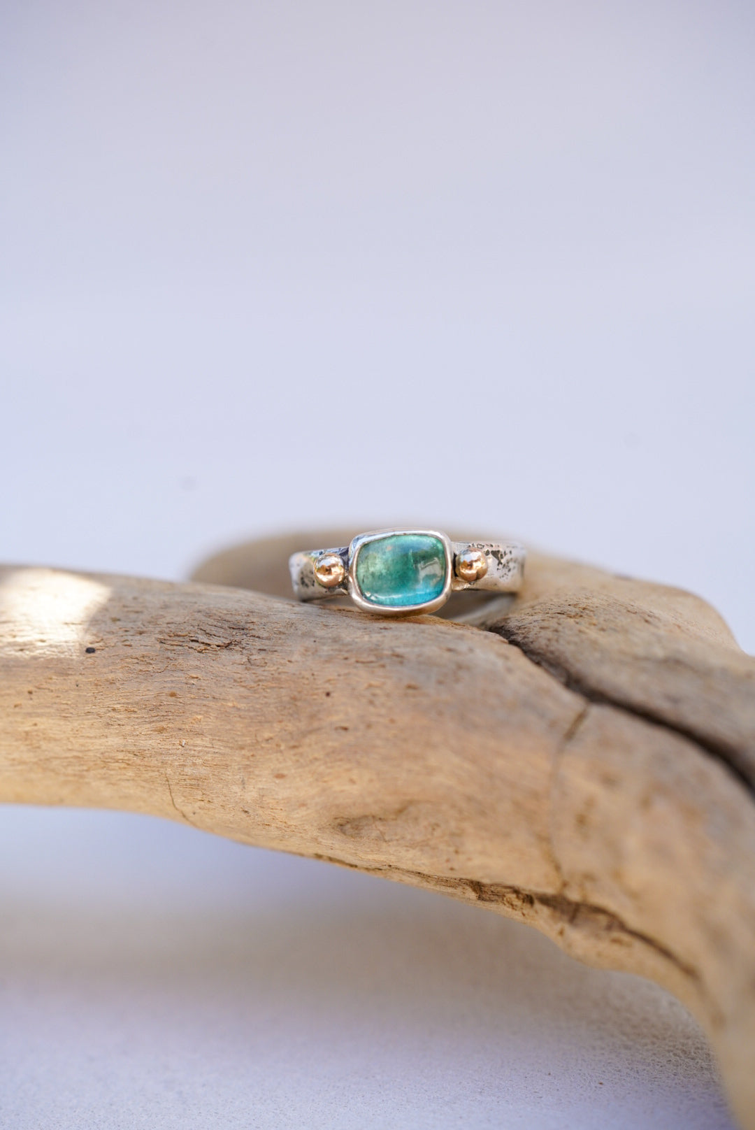 Kyanite Relic Ring - Size 6.5