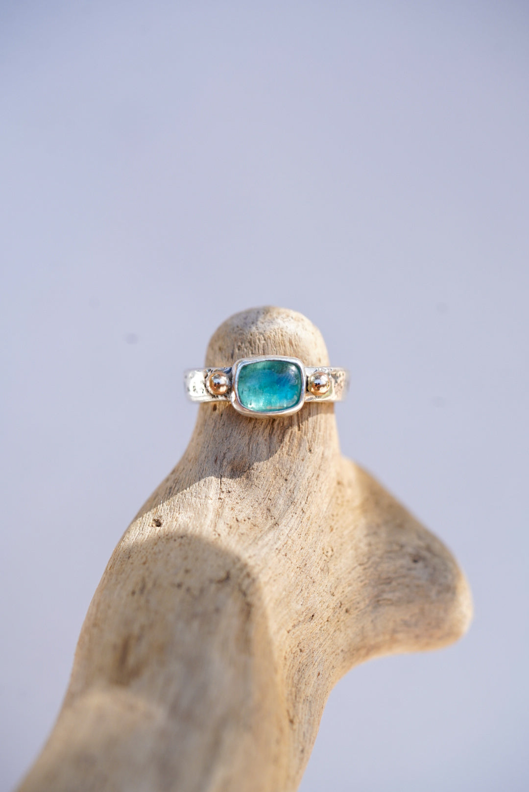 Kyanite Relic Ring - Size 6.5