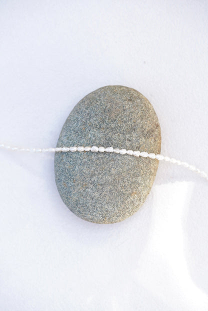 Pearl + Nereid's Tear Anklet