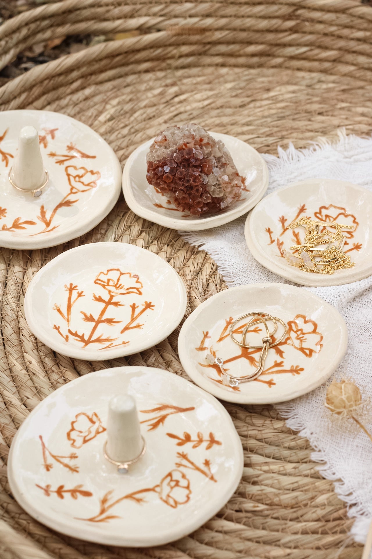 Handmade Jewelry + Ring Dish